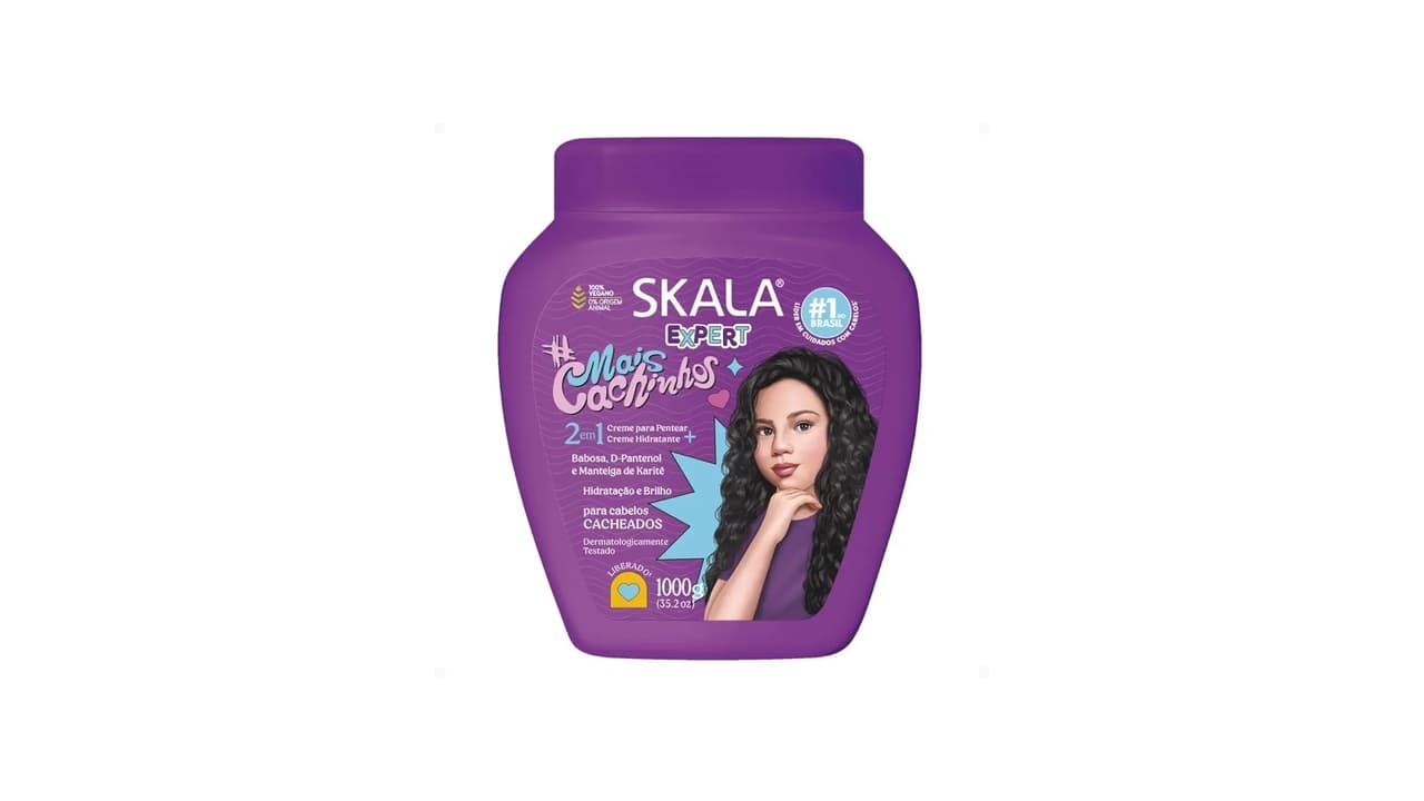 Melhor Creme da Skala para Cabelo Cacheado: 7 Opções com Hidratação e Definição