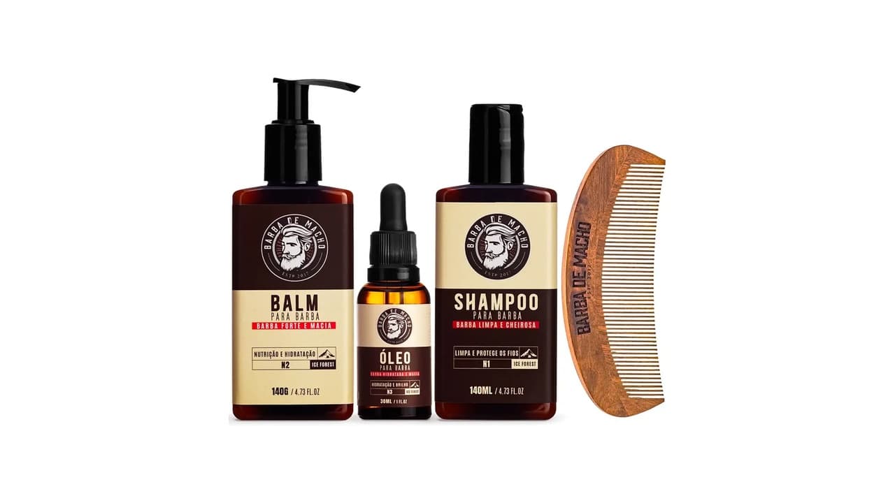Melhor Kit para Barba: 10 Opções com Qualidade e Benefícios Exclusivos