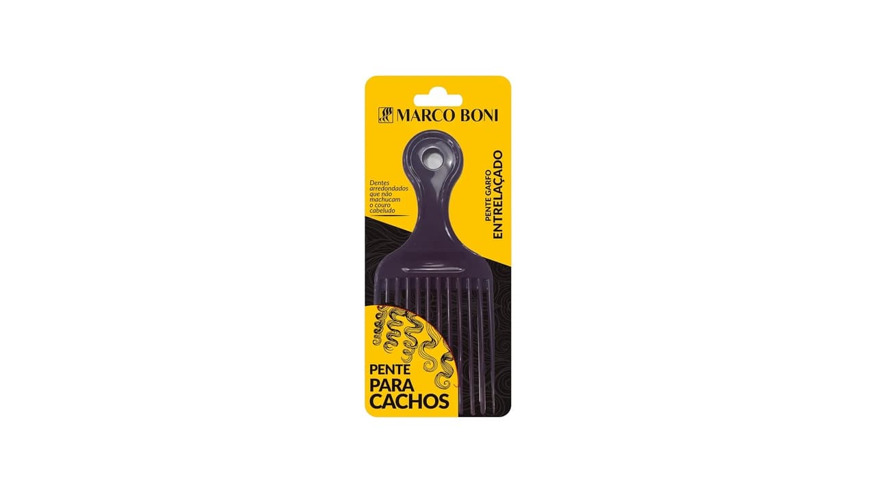 A Melhor Escolha: Pente Garfo para Cachos Afro e Volume!